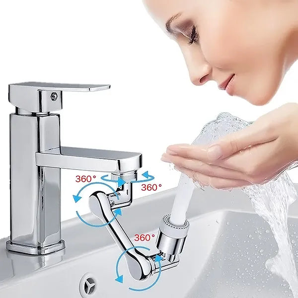 Aquaflex - 360° Draaiend Kraanopzetstuk
