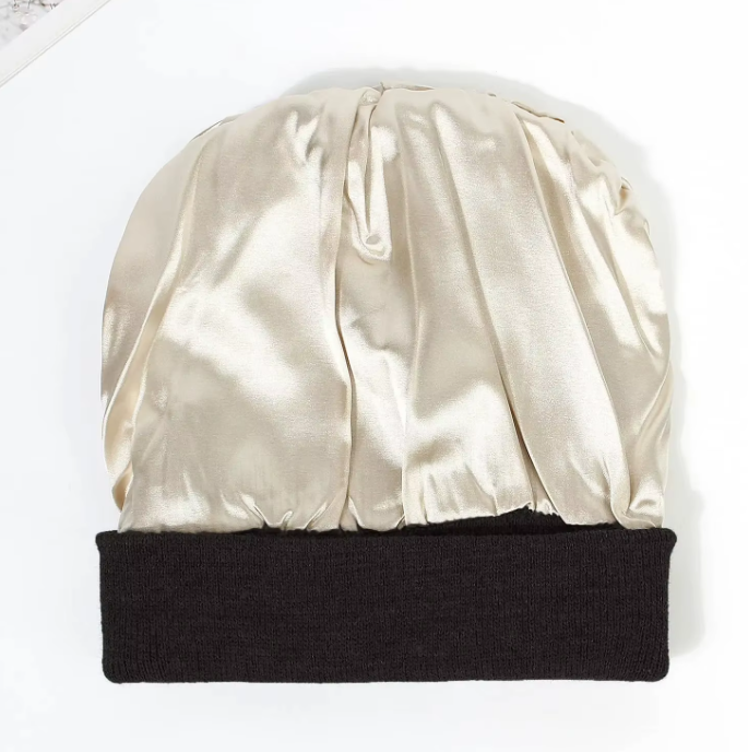 Antonia - Satijn Anti-pluis Beanie