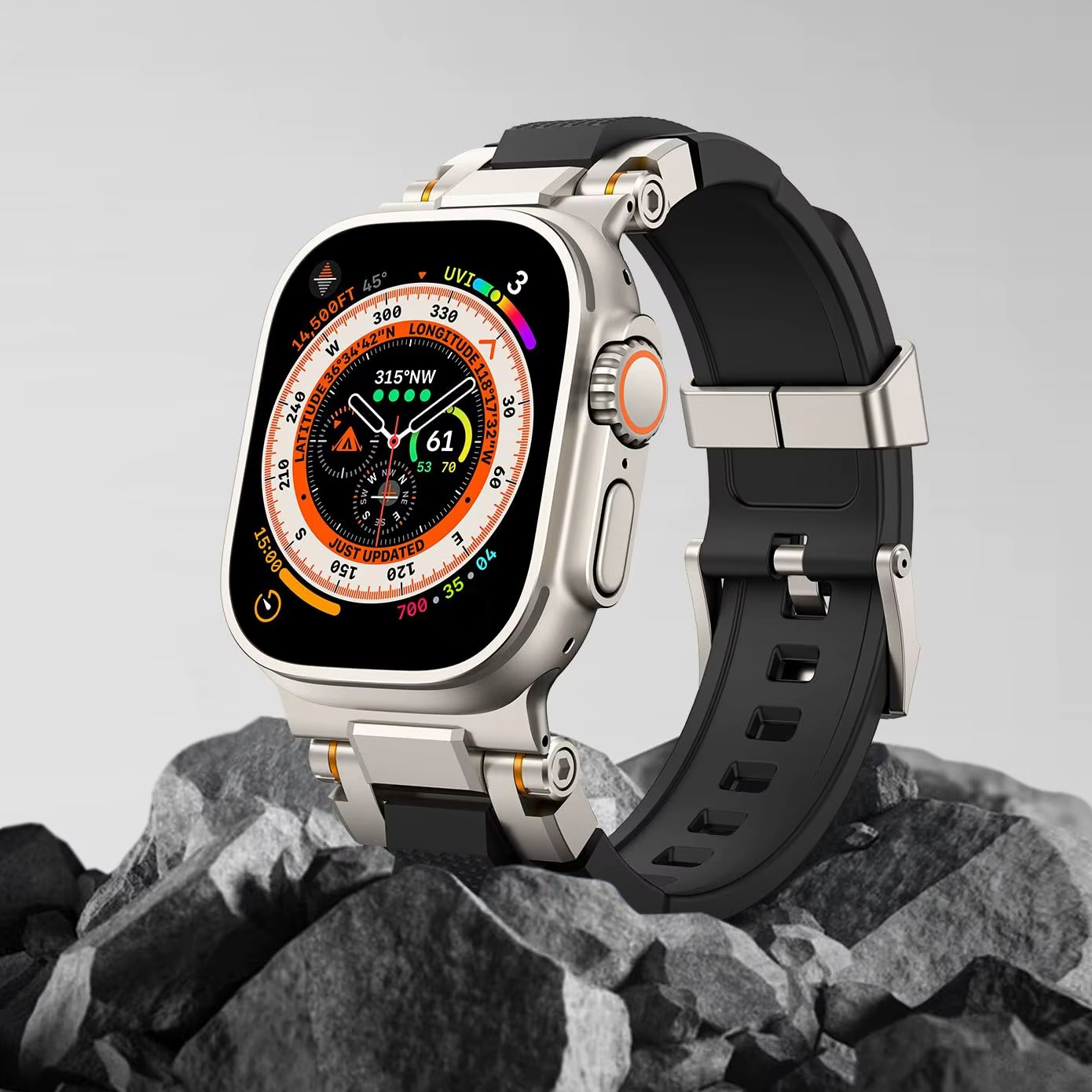Tactical - Robuuste Smartwatch band