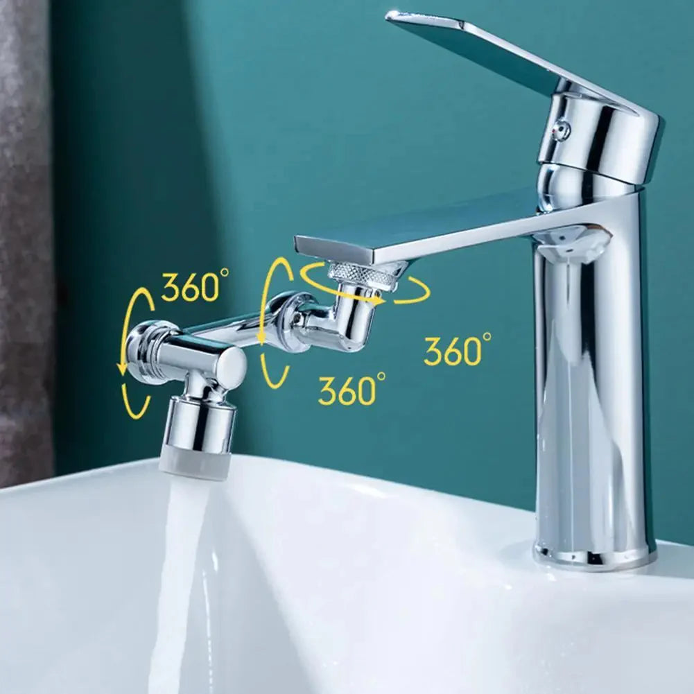Aquaflex - 360° Draaiend Kraanopzetstuk