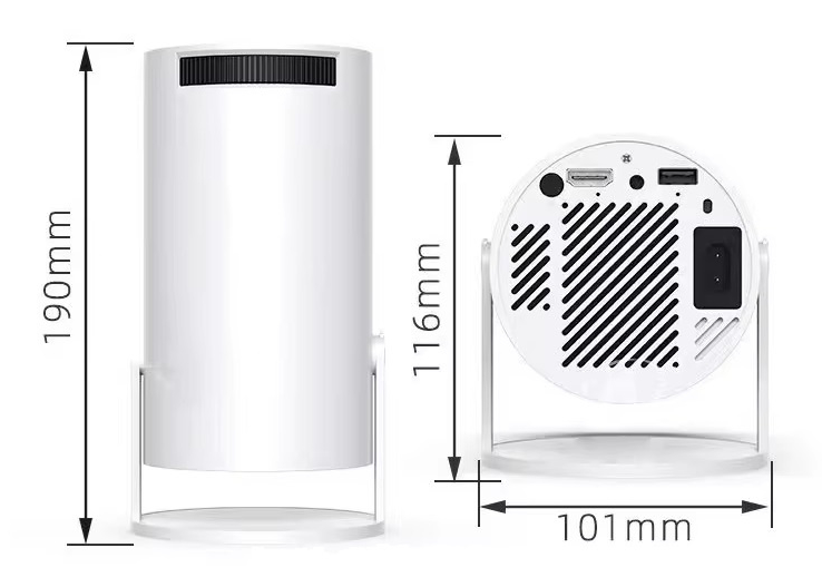 HaloCast - Mini Projectorscherm 4K