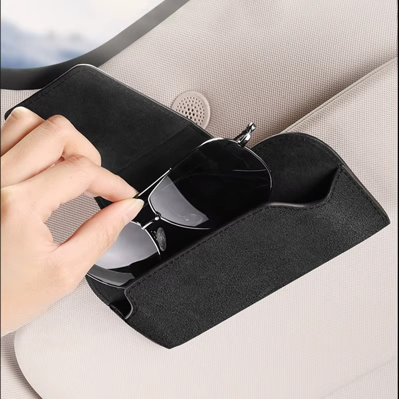 ShadeVault - Suede bril organizer