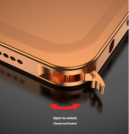 ClickLock™ - Metalen Magnetische iPhone 17 Hoesje