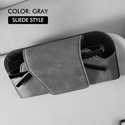 ShadeVault - Suede bril organizer