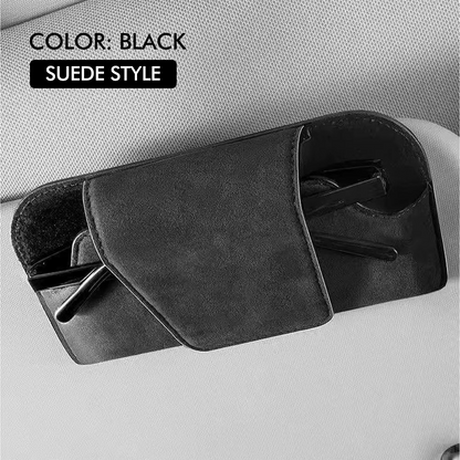 ShadeVault - Suede bril organizer